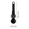 Adjustable Slide Coffee Scoop Leakproof 2-in-1 Function Protein Powder Spoon Portable Sliding Measure Spoon Bar Application