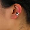 Fashion Punk Green Frog Ear Cuff Non-Piercing Ear Clip Earrings for Women Men Fake Cartilage Earring Ear Cuff 2026 Trend Jewelry
