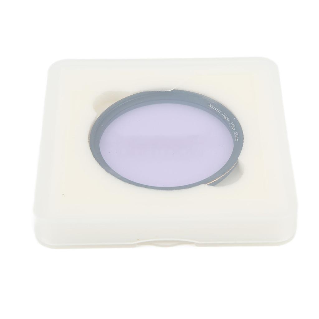 Lightdow Clear Natural Night Filter Light Pollution Reduction Camera Lens Filter for Night Star