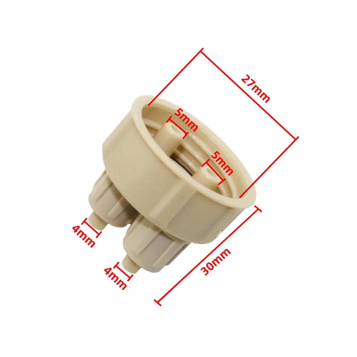 

Homemade CO2 System Tube Valve Guage Bottle Cap Garden Aquarium CO2 Accessories Screw Bottle Cap 2 Pcs