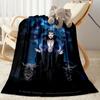 Gothic Style Blanket Soft & Cozy Great for Bed Chair Livingroom Four Seasons Universal Playful Design Suitable for Gifting Relatives and Friends