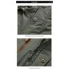 Men's Mid-Length Extra Thick Winter Jacket - Cotton-Padded Velvet Lined Warm Cold-Proof Windproof & Waterproof
