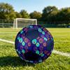 1PC Colorful Shell Soccer Ball Size 5 Football Machine Sewn Indoor/Outdoor Universal Football Gift W62