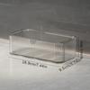 Makeup Organizer With Drawer Clear Cosmetic Storage Box Vanity Lipstick Skincare Organizer For Bathroom Makeup Storage Organizer