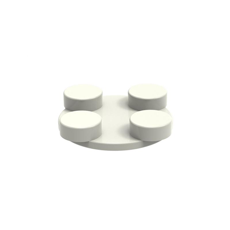 

66PCS TURN PLATE 2X2, Compatible 3679 3680 Miscellaneous Functional Elements Self-Locking Bricks Building Blocks Toys Accessorie 66 pcs