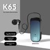 Clip-on Bluetooth Earbuds for Calls & Music, 20-Hour Battery, Incoming Call Number Broadcast