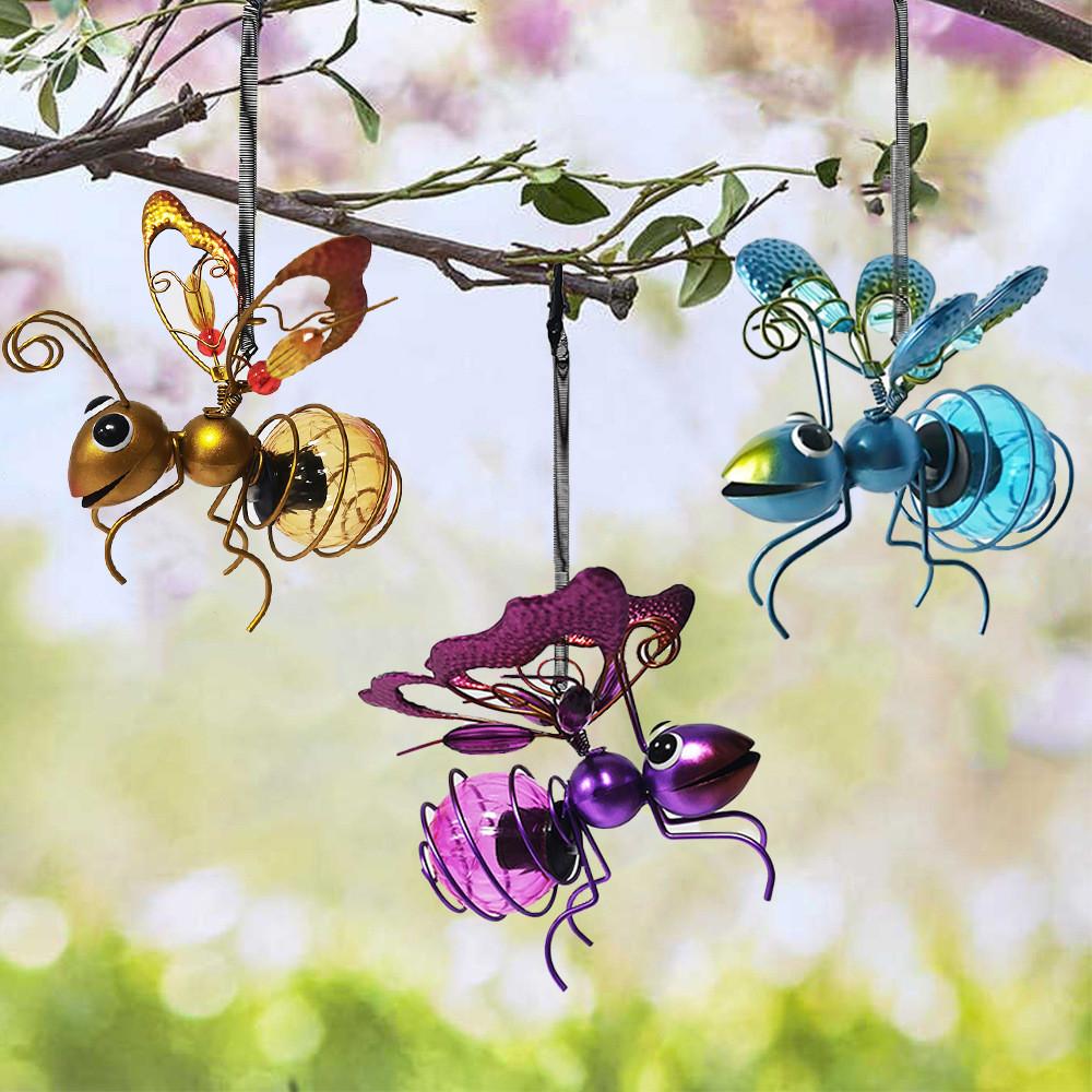 Butterfly Fairy Solar Led Garden Decor With Flying Feature For Outdoor Landscaping
