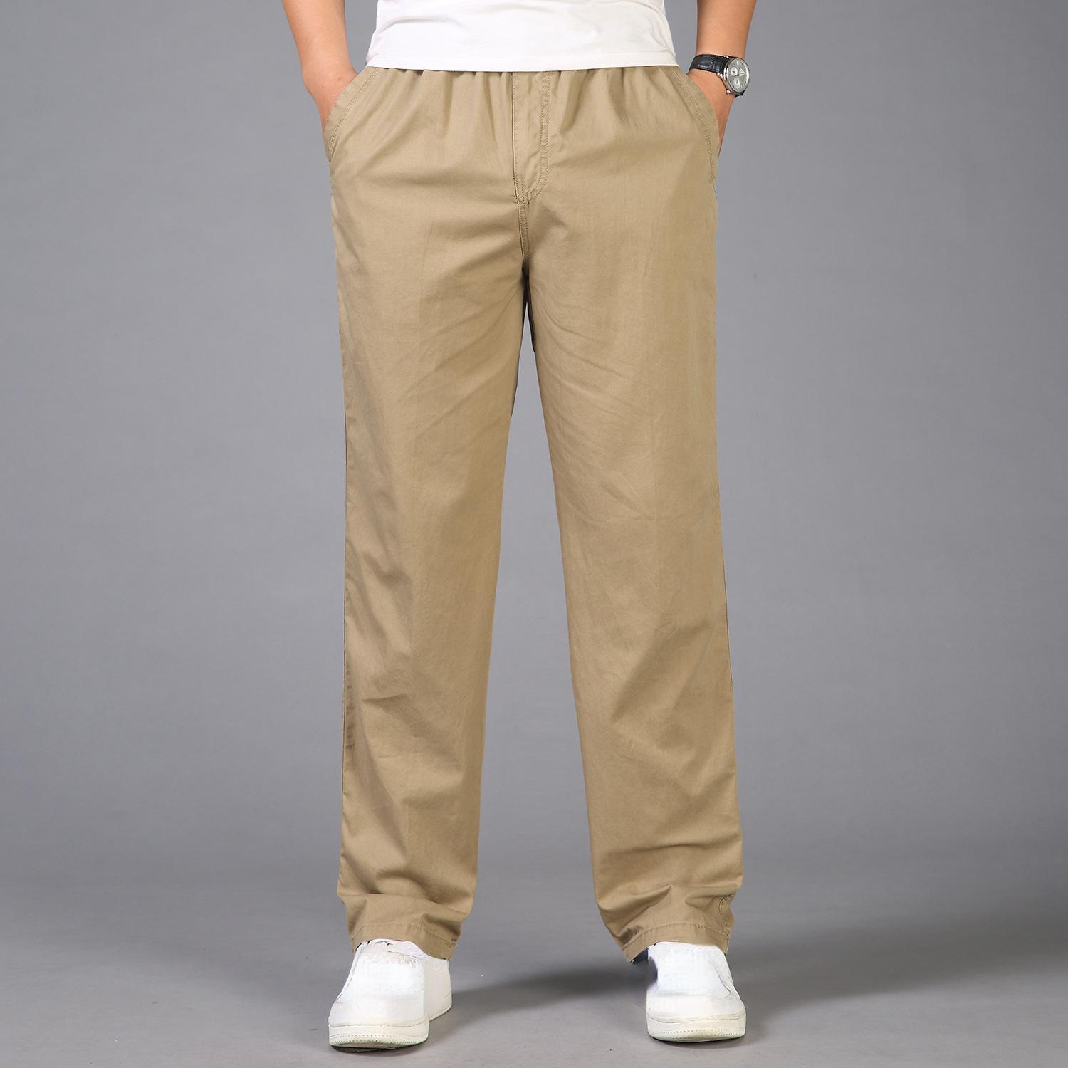 

Хлопковые брюки, мужские повседневные брюки, мужские рабочие брюки больших размеров, мужские повседневные брюки большого размера, модные 6XL