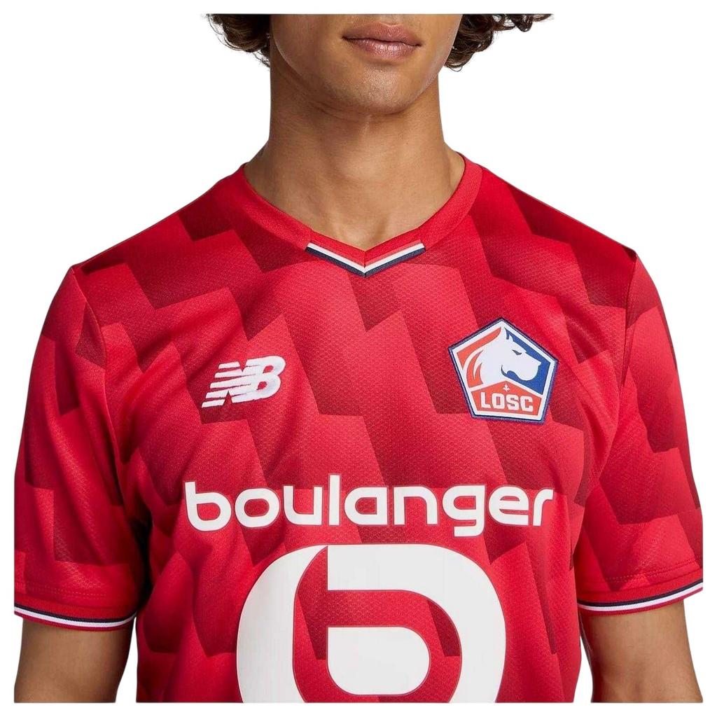 New Balance Mens Lille 25/26 Football Home Shirt