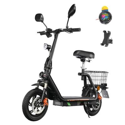 TWOFISH M5 PRO-EEC Elektrická koloběžka pro dospělé 500W Motor 48V13Ah Baterie 12palcová Kola Maximální nosnost 120KG Přenosná Elektrická koloběžka pro dojíždění ve městě pro dospělé