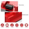 Milwaukee-Compatible Dual Slot Fast Charger for M18 Power Tools (3A)