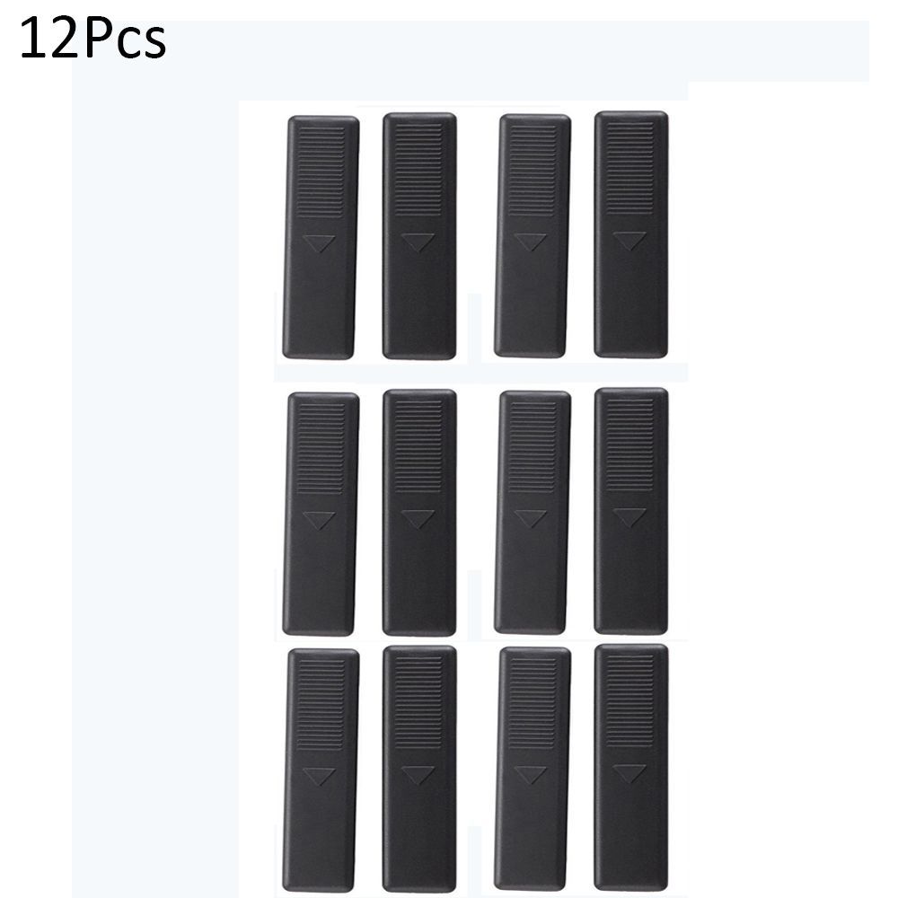 

Черные автомобильные аксессуары, автомобильные инструменты, зажим для рейлинга на крыше, молдинг для багажника, сменный крепеж 12Pcs