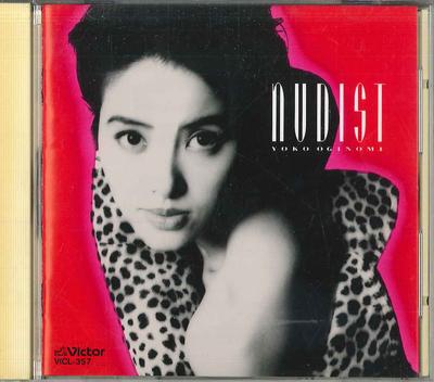 CD YOKO OGINOME - Nudist VICL357 VICTOR 1992 Japan Japanese Pop/Rock Used
