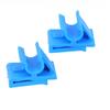 2Pcs Glove Box Clip Easy Installation Scratch-resistant Blue Lower Glove Box Bump Stop
