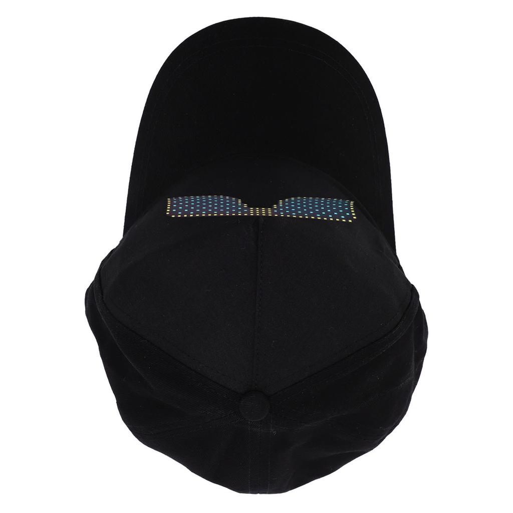 LED Hat Colorful Display Screen APP Controlled Programmable Light Up Baseball Cap 12x32 Dot for Party