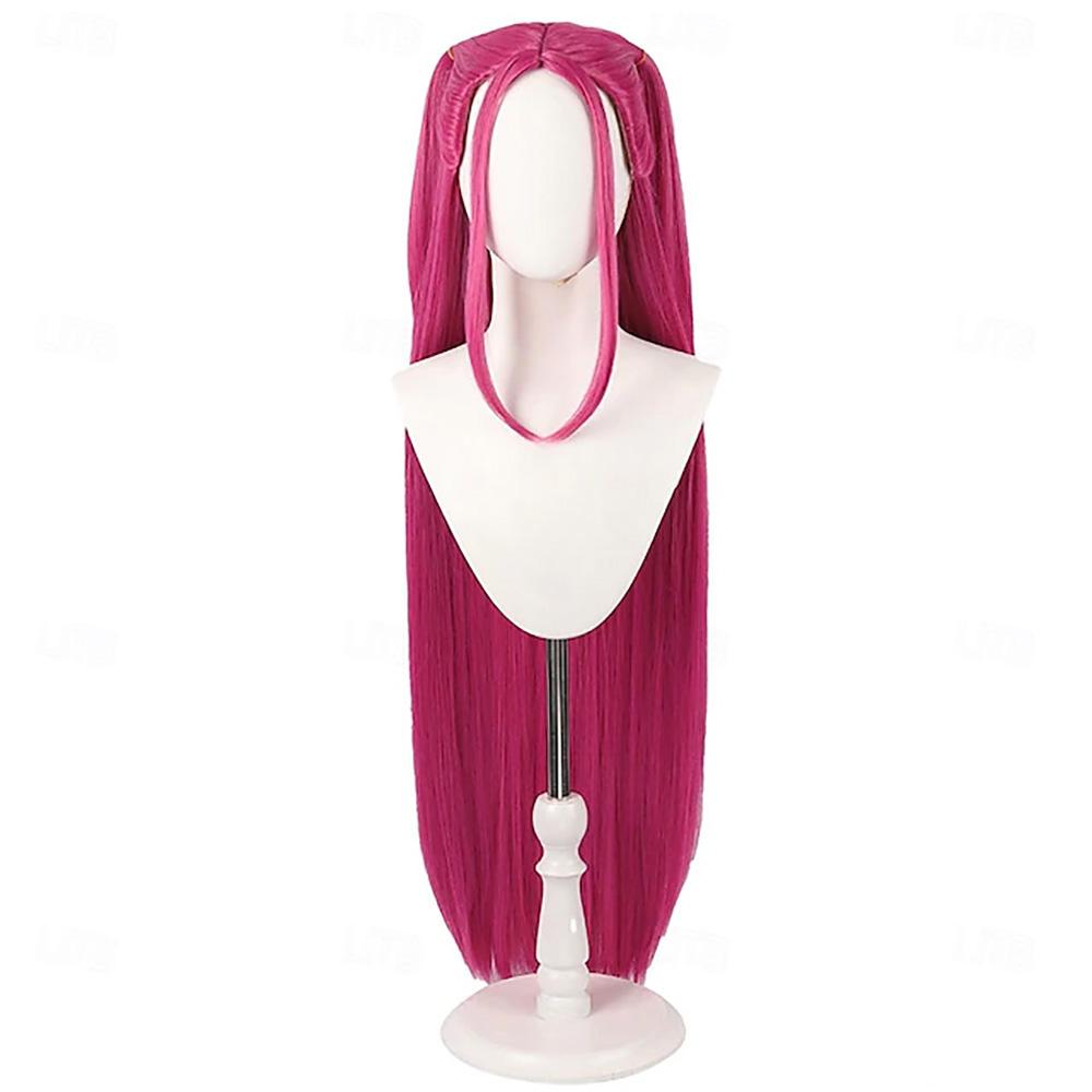 HAIRJOY Syntetické vlasy Kostým Lovců démonů Mira Paruka Cosplay Paruka Anime Paruky Dlouhé Rovné Vlasové Doplňky pro Ženy