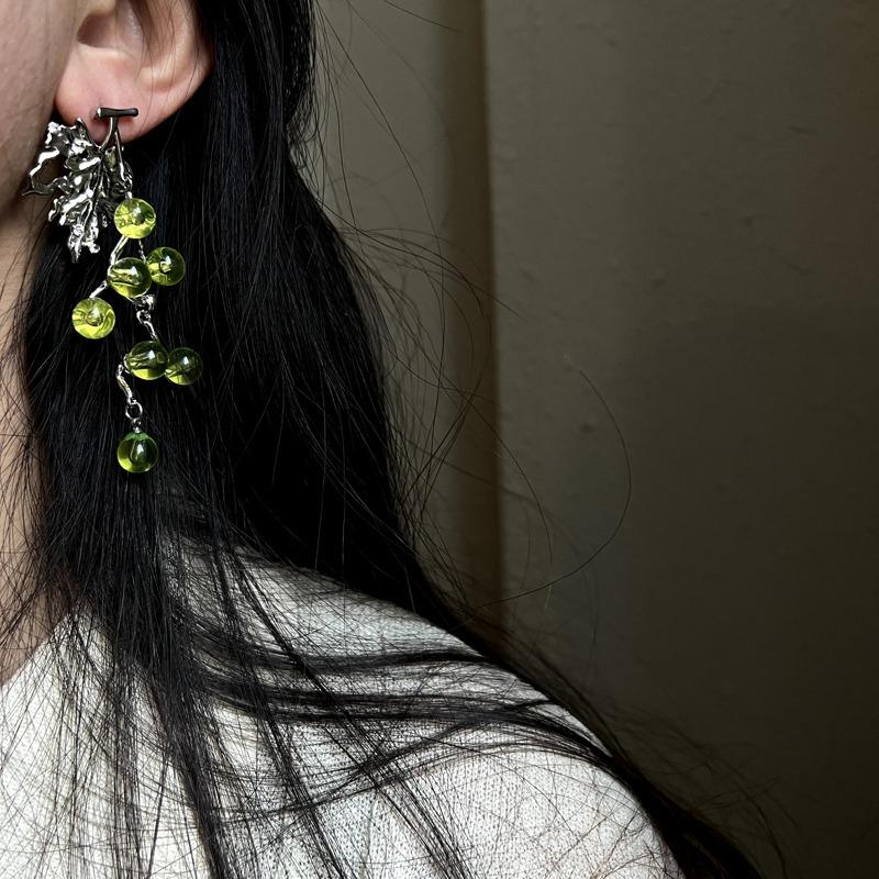 

DIMANAF 2023, серьги «Четыре сезона», аксессуар в стиле ретро, ​​длинные серьги с листьями в этническом стиле, простые аксессуары, серьги 230