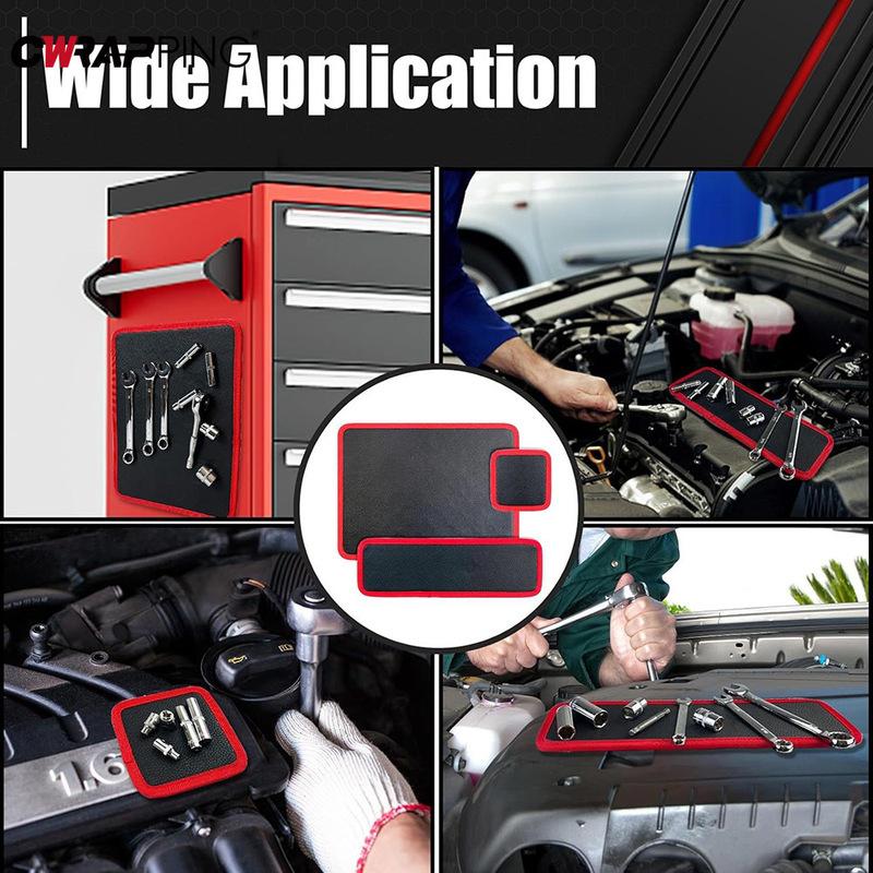 Magnetic Wrench Auxiliary Equipment Screw Tool Pad Flexible Tool Bracket Pad Mechanical Tray Portable Storage Space Accessories