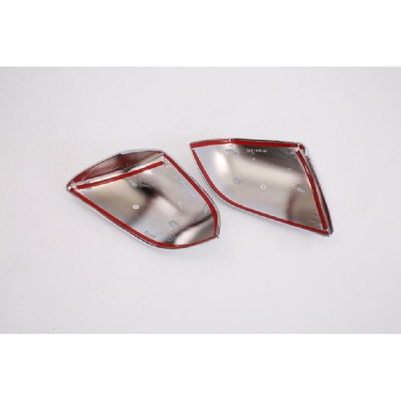 ABS Chrome Rearview Mirror Side Lid Cover Trim For 2018- Tesla Model 3 2pcs