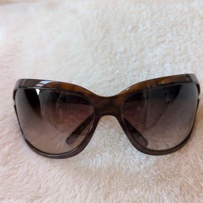 Used PRADA Brown Sunglasses