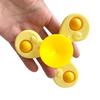 1PC Baby Cartoon Sea Animal Spinners Toy ABS Suction Cup Spinning Top Gyro Stress Reliever Kids Bath Toys