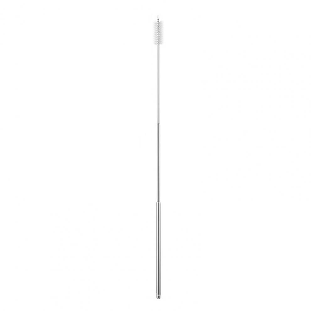 Durable Stainless Steel Straw Stainless Steel Utensil Telescopic Stainless Steel Straw Spoon Tableware Kitchen Supplies