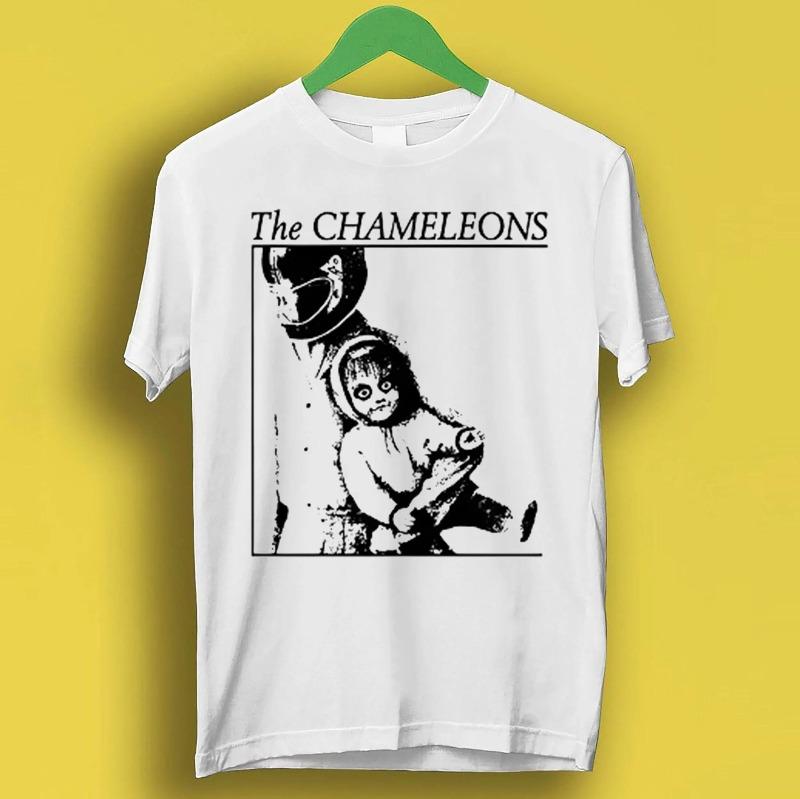The Chameleons Rock Band Poster Music Best Seller Gift Tee T Shirt Summer Unisexs And Unisexs Loose And Breathable Tshirt Top 2XL