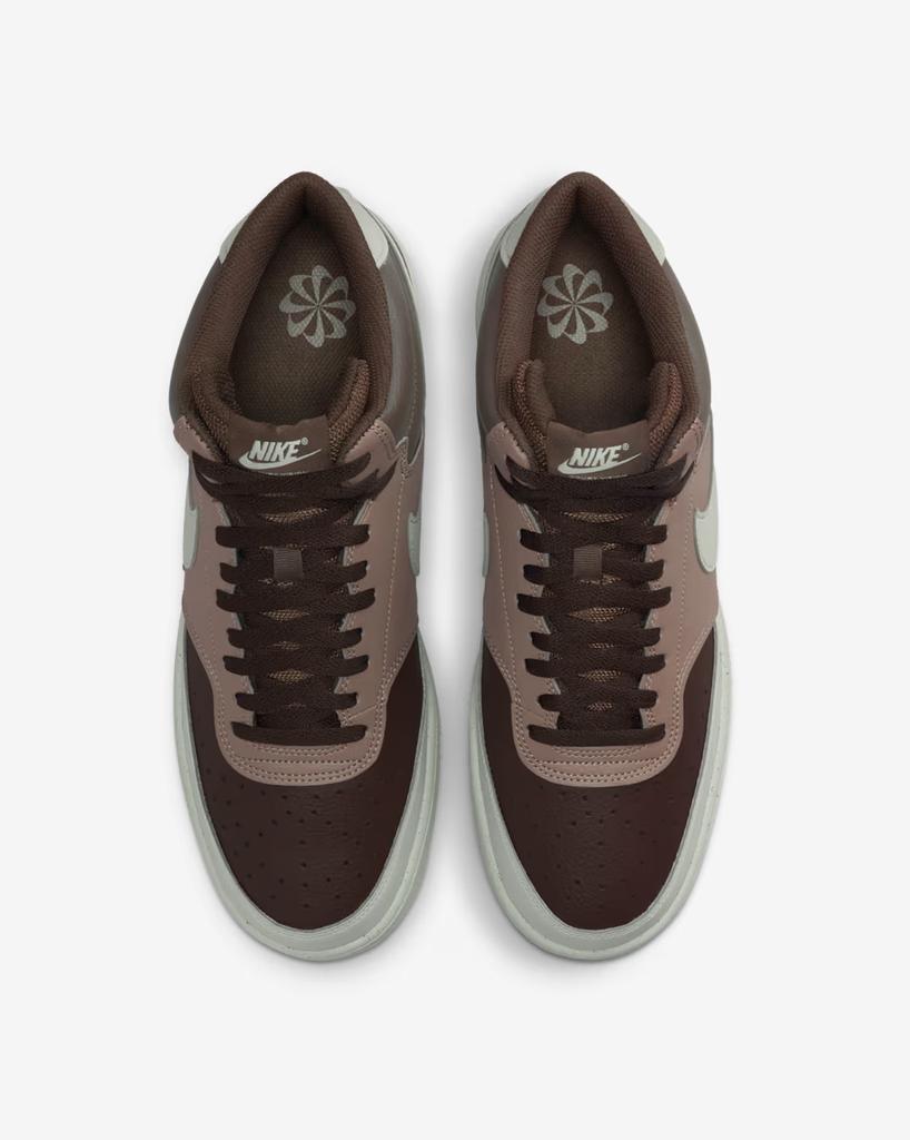 DN3577-200 Nike Court Vision Mid Next Nature Baroque Brown Light Bone (Men's)