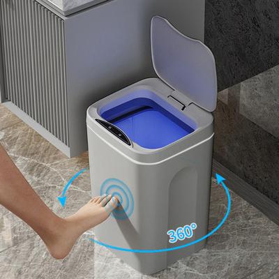 Smart Trash Can Bathroom Automa Sensor Dustbin Electric Waste Bin Waterproof Wastebasket For Kitchen Recycling Trash