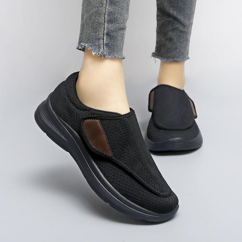 Casual Orthopedie Brede Voeten Gezwollen Schoenen Duim Eversie Aanpassen Zacht Comfortabel Diabetische Schoen Wandelschoenen