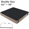 Grounding Mat for Bed, Grounding Mattress Cover for Improving Sleep, Sleep Pad, Earth Mat Carbon Leatherette Therapy (54" X 78")