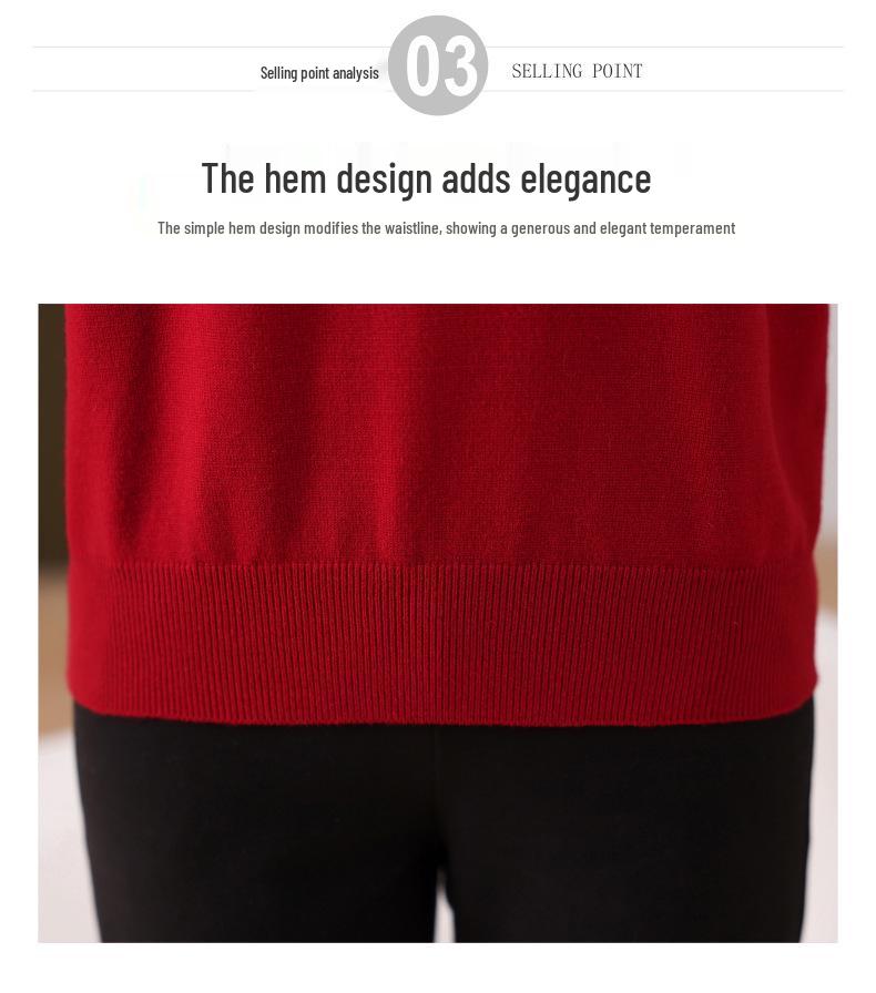 Women's 2025 Autumn Wool Cardigan - Simple, Versatile Design