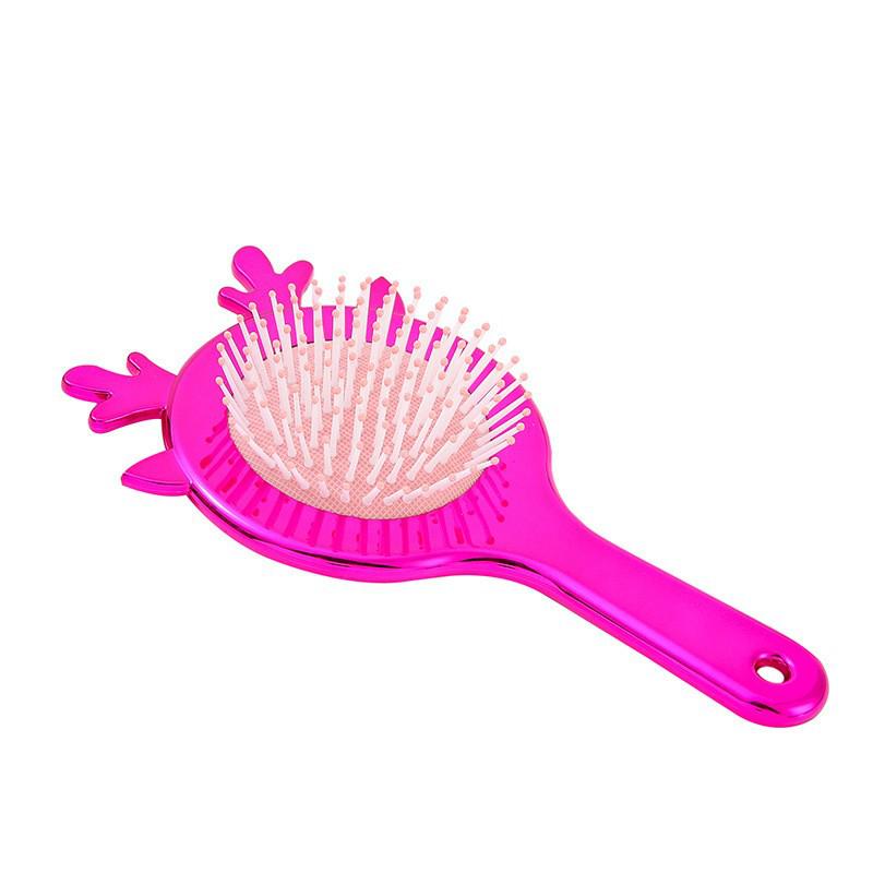 Cute Cartoon Air Cushion Comb for Girls - Portable Scalp Massage