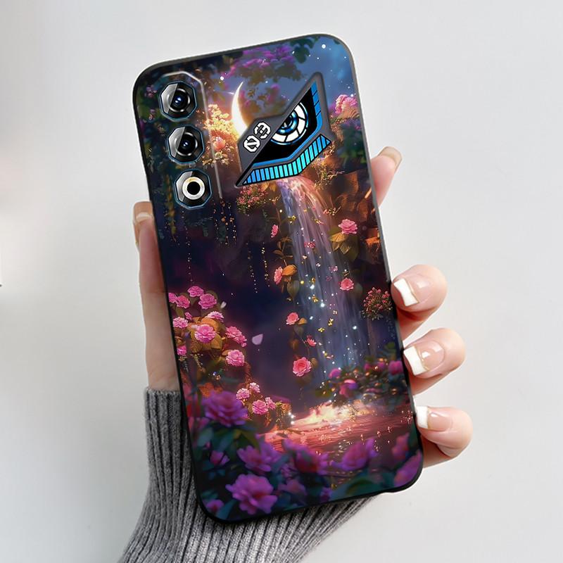 Für ZTE Nubia Neo 3 GT 5G Z2465N Hülle Süßes Kaninchen Schwarz Weiches TPU Silikon Stoßfeste Rückabdeckung Für ZTE Nubia NEO3 GT 5G Hülle