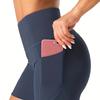 Popular Yoga Pants High Waist Hip Lifting Leggings Running Sports Outdoor Fitness Shorts for Women