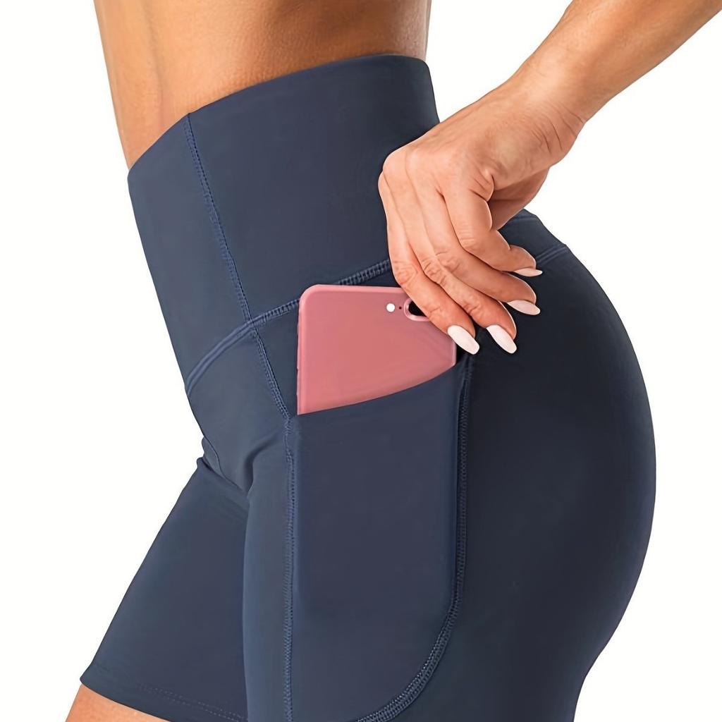 Popular Yoga Pants High Waist Hip Lifting Leggings Running Sports Outdoor Fitness Shorts for Women