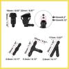 Front Windshield Washer Nozzles Kit for Ford Focus 2.2 Meters Windshield Washer Hose with 3pcs Connectors Replaces 8S4Z17603AA Benefit