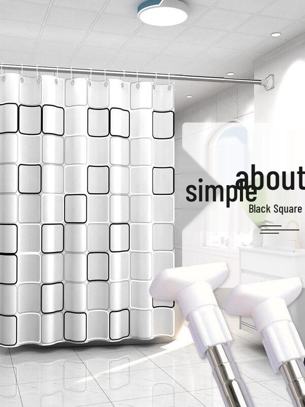 Waterproof PEVA Shower Curtain