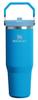 STANLEY Flip Straw Tumbler 30oz 887ml Stainless Steel Vacuum Tumbler Water Bottle 12043 AZURE(207)