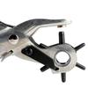 Leather Hole Punch Multifunctional Carbon Steel Belt Puncher Perfect for Leatherwork Crafts