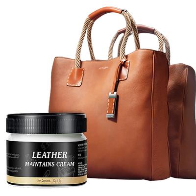 100g Lederpflegecreme und Schuhe Stiefel Tasche Reparatur Polieren Reiniger Ledermantel Autositze Tief nährende Pflege