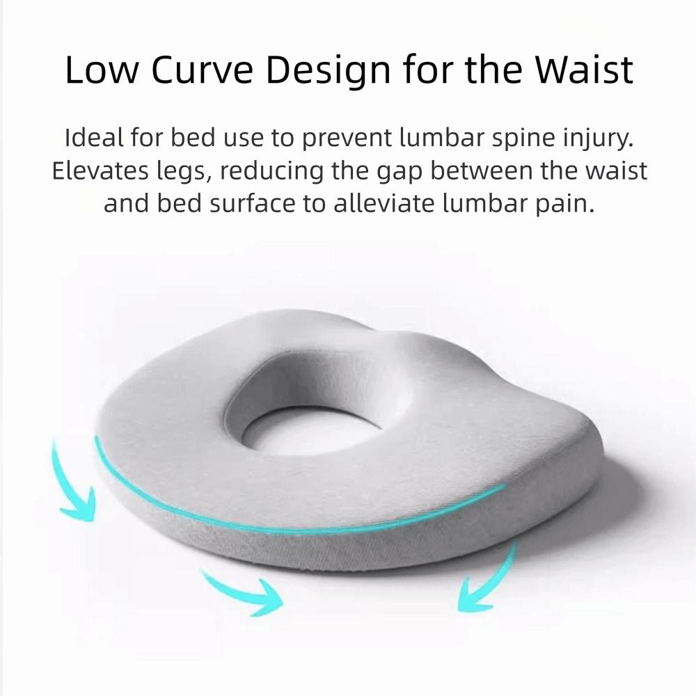 Prevent Pressure Sores Memory Foam Cushion Soft Texture Seat Pad Round Cushion  Office Home Decor