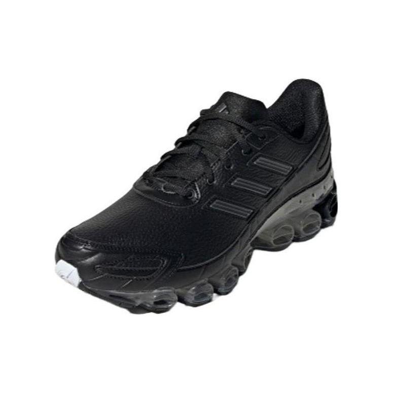 Adidas Microbounce Cool Versatile Slip-Resistant Durable Lightweight Low-Top Marathon Running Shoes Men Sneaker Black EH1032