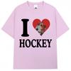 Heated Rivalry I Love Hockry T Shirts Llya Rozanov Unisex Women Fashion Vintage Tshirt Oversized 100 Cotton Tshirts Streetwear