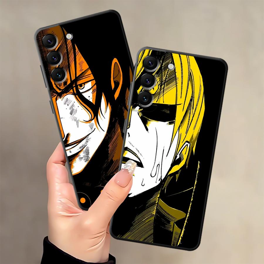 Case for Samsung Galaxy A03 A10 A20 A01 A02 A50 A70 A30 A40 A06 Note 20 Ultra 9 10 A04 A05 Soft Back Phone Cover Cool Anime