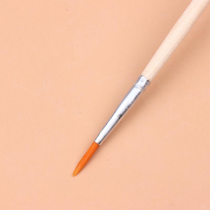 50Pcs Painting Brushes Set Art Round Flat Hair Nylon Hair Paint Brush For Oil Acrylic Watercolor Kids/Artists/Beginners/Student