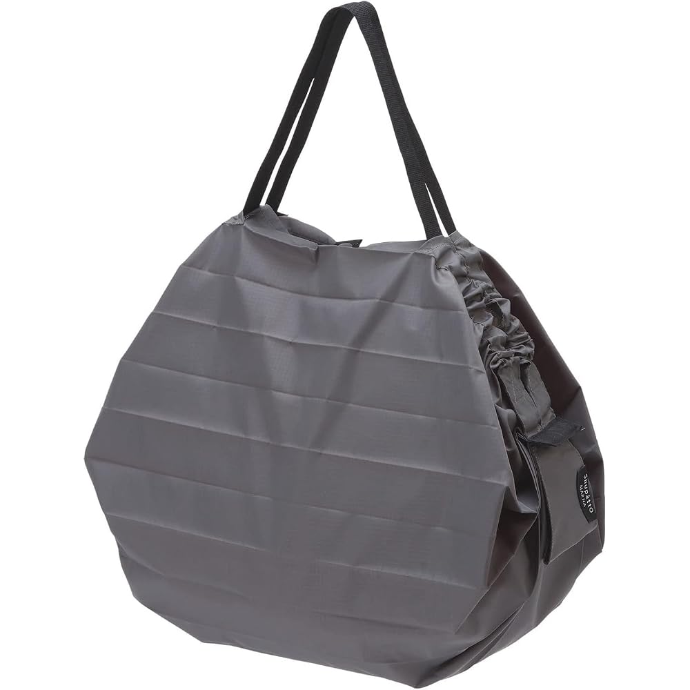 Marna Shupatto Compact Bag M (15L / SUMI) - Shupatto Eco Bag, Foldable Shopping Bag (Compact/Durable) S520GY