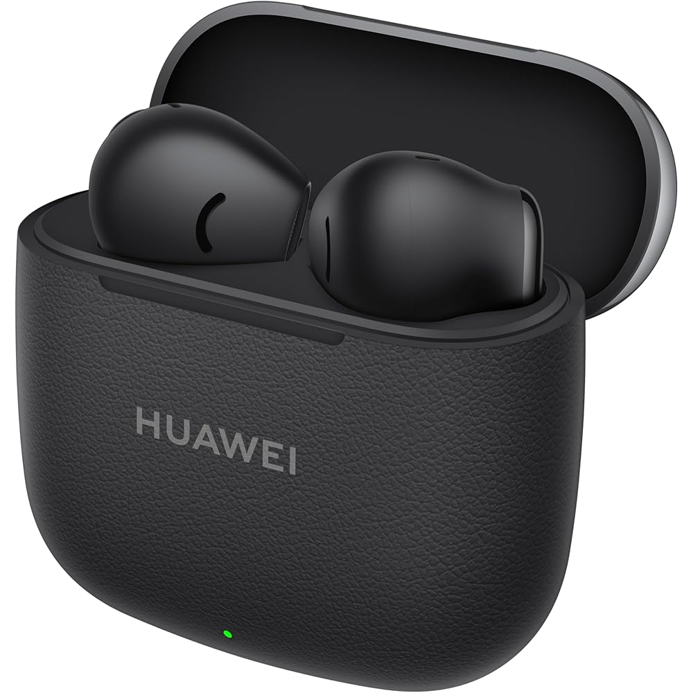Huawei FreeBuds SE 3 Wireless Earphones, Bluetooth 5.4, 42-Hour Long Battery Life, Fast Charging, Lightweight (3.8g), Composite Leather Mini Case, IP5