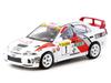 Tarmac Works 1/64 Mitsubishi Lancer Evolution IV 1997 Ралі Монте-Карло Tarmac Works Томмі Мякінен/Сеппо Хар'янне