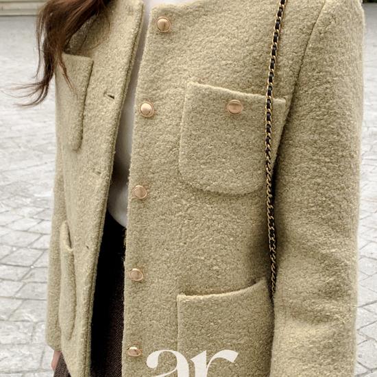 Mellosha Bouclé Tweed Jacket - JK2531